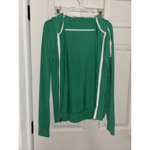 Abbott Main Womens Green Color Jacket Hoodie Venice Beach CA Size M Medium - Picture 1 of 6